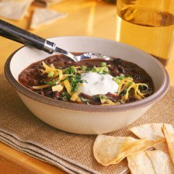 Instant Black Bean Soup