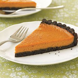 Black-Bottom Pumpkin Tart