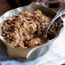 Gingered Pear Crisp