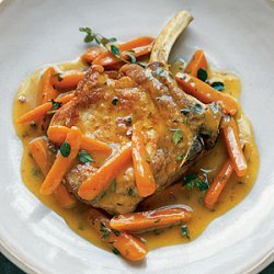 Pork Chops with Cider Glaze