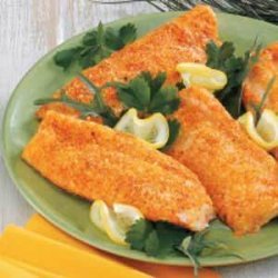 Baked Parmesan Fish (Catfish or Orange Roughy)