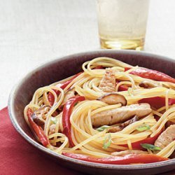 Teriyaki Pork and Vegetables with Noodles