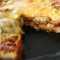 Deep-Dish Skillet Pizza