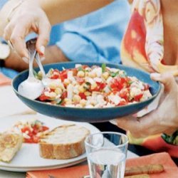 Grilled Bread with Tomato