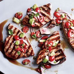 Seared Tuna with Avocado Salsa