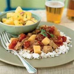 Indian-Spiced Pork in Tomato Sauce