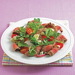 Flank Steak and Watercress Salad