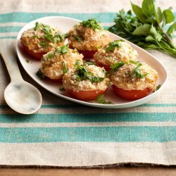 Stuffed Baked Tomatoes / Relish