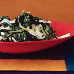 Sauteed Swiss Chard with Onions