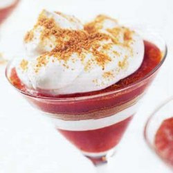 Rhubarb-Gingersnap Parfaits