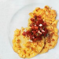 Corn Fritters with Salsa