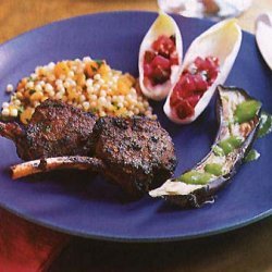 Broiled Eggplant with Cilantro Vinaigrette