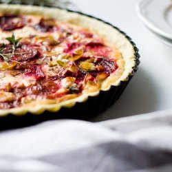 Beet and Feta Tart