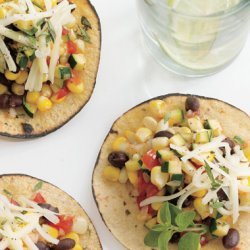 Zucchini and Corn Tacos