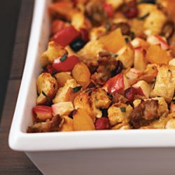 Apple-Sausage Stuffing