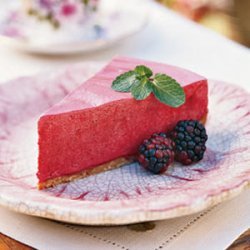 Frozen Blackberry-Lemon Chiffon Pie