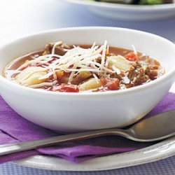 Turkey Sausage-Gnocchi Soup