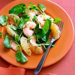 Southeast Asian Grapefruit and Shrimp Salad