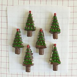 Cheesecake Christmas Trees