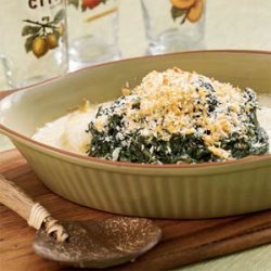 Cod-and-Creamed-Spinach Casserole