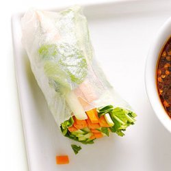 Crunchy Cucumber Summer Rolls