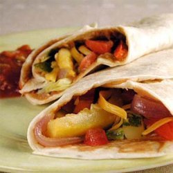 Quick Roasted-Vegetable Fajitas