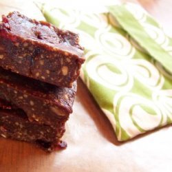 Fudgy Cranberry Paleo Brownie Bars