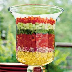 Layered Lebanese Salad