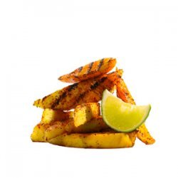 Chili-Dusted Grilled Mango and Pineapple