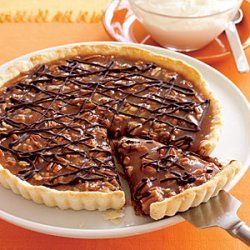 Caramel Turtle Tart