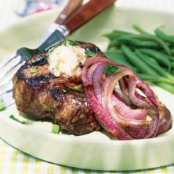 Tenderloin Steaks with Gorgonzola Butter