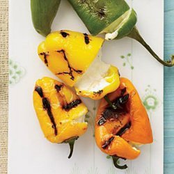 Cheese-Stuffed Grilled Peppers