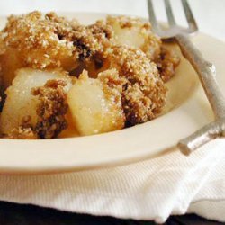 Passover Pear-Ginger Crisp