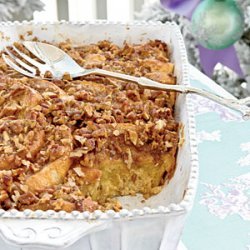 Baked French Toast with Pecan Streusel