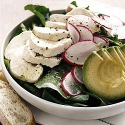 Arugula Salad with Chicken and Avocado