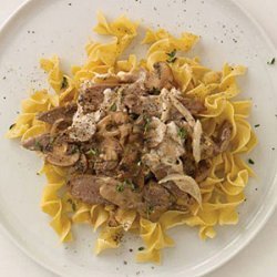 Quick Beef Stroganoff