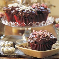 Double Chocolate Surprise Cupcakes