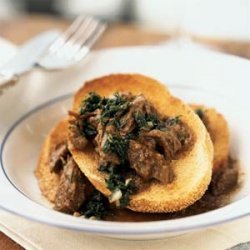 Beer-Braised Beef with Italian Salsa Verde