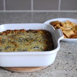 Cheesy Spinach Artichoke Dip