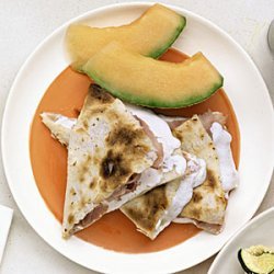 Ham and Cheese Quesadillas