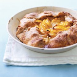 Rustic Peach Tart