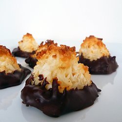 Chocolate-Almond-Coconut Macaroons