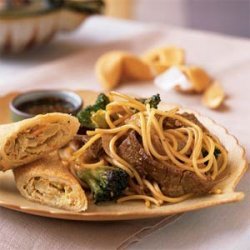 Beef-Broccoli Lo Mein