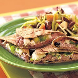 Grilled Ham and Mango Quesadillas