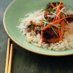 Salmon with Black Bean Sauce