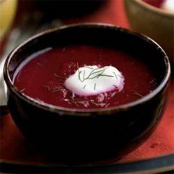 Beet and Fennel Soup