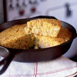 Cajun Crawfish Corn Bread