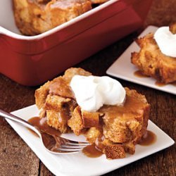 Bread Pudding with Salted Caramel Sauce