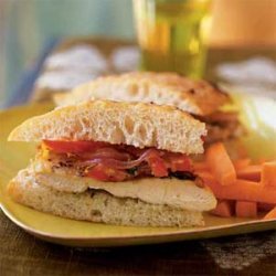 Chicken Focaccia Sandwiches