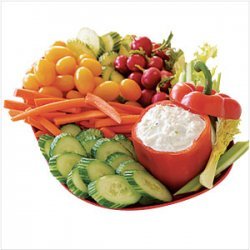 Savory Crab Dip with Crudite